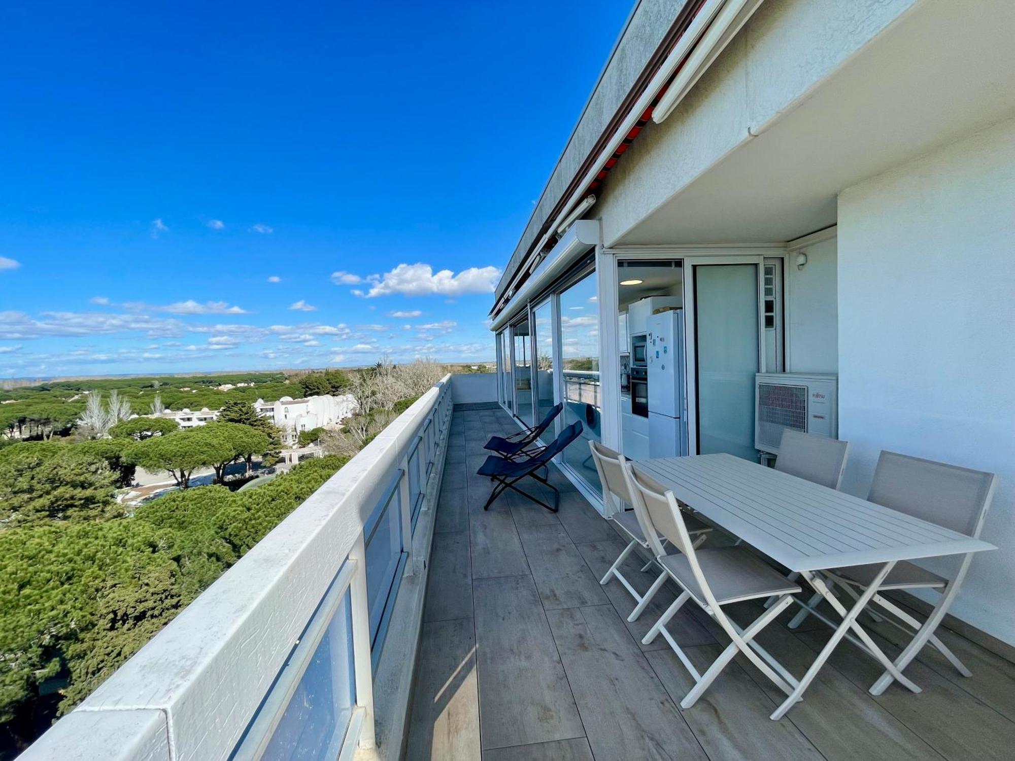 Pgh N30 - Centre-ville, Roof-top & Parking Prive Appartement La Grande Motte